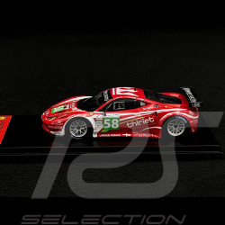 Ferrari 458 Italia GT2 n° 58 24h Le Mans 2011 1/43 Fujimi TSM11FJ019