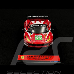 Ferrari 458 Italia GT2 n° 59 24h Le Mans 2011 1/43 Fujimi TSM11FJ020