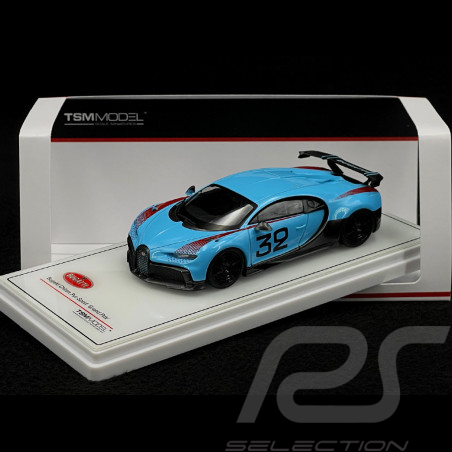 Bugatti Chiron Pur Sport Grand Prix 2020 Bleu Ciel 1/43 True Scale TSM430604D