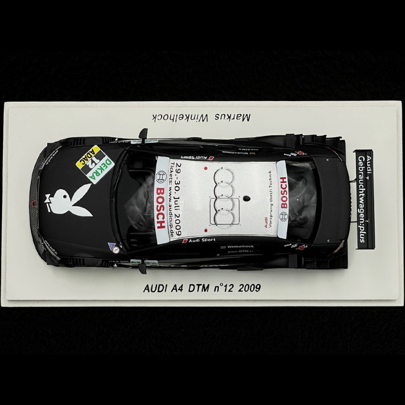Markus Winkelhock Audi A4 DTM Playboy n° 12 DTM 2009 1/43