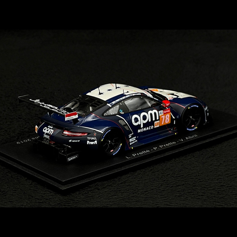【SPARK】Porsche911 RSR Proton Competition Porsche 911 RSR typ 991 n° 78 Proton Competition Le Mans 2019 1/43