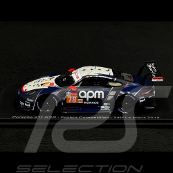 Porsche 911 RSR typ 991 n° 78 Proton Competition Le Mans 2019 1/43 Spark S7944