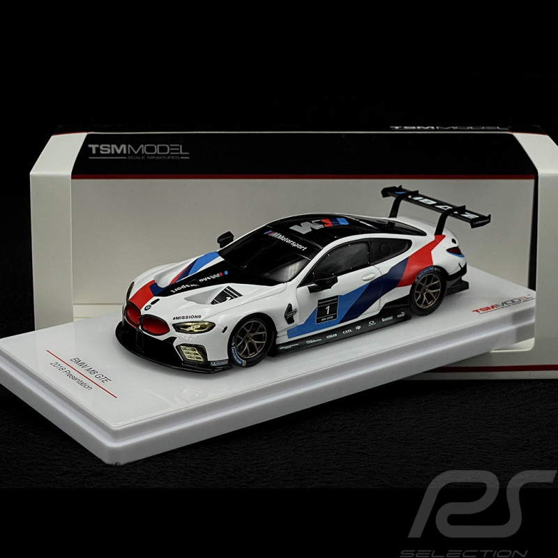 BMW M8 GTE n° 1 Presentation 2018 1/43 TrueScale Models TSM430429