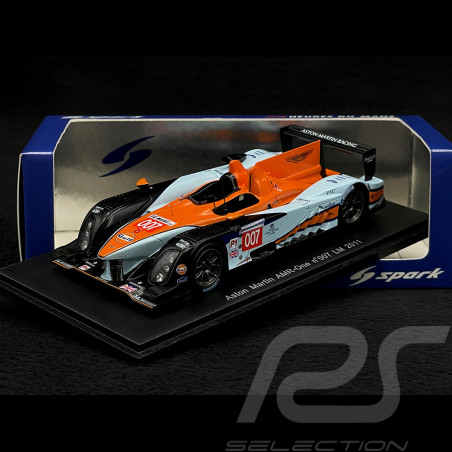 Aston Martin AMR One Gulf n° 007 24h Le Mans 2011 1/43 Spark S2536