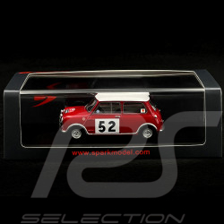 Mini Cooper S n°52 Winner Rallye Monte Carlo 1965 1/43 Spark S1193