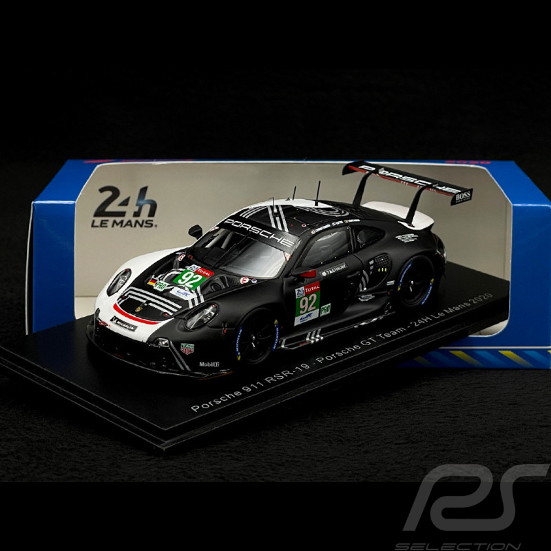 Porsche 911 RSR Type 991 n° 92 24h Le Mans 2020 1/43 Spark S7984