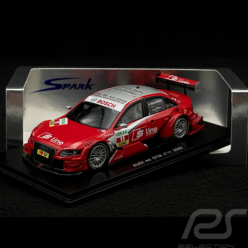 Mike Rockenfeller Audi A4 DTM S Line n° 11 DTM 2009 1/43 Spark S2509