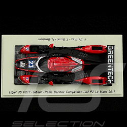 Ligier JS P217 - Gibson n° 23 Fabien Barthez 24h Le Mans 2017 1/43 Spark S5810