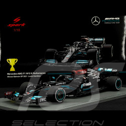 Lewis Hamilton Mercedes-AMG Petronas W12 E n° 44 Sieger GP Bahrain 2021 F1 1/18 Spark 18S576