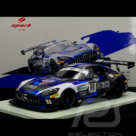 Mercedes-AMG GT3 n° 88 24h Spa 2020 1/18 Spark 18SB026