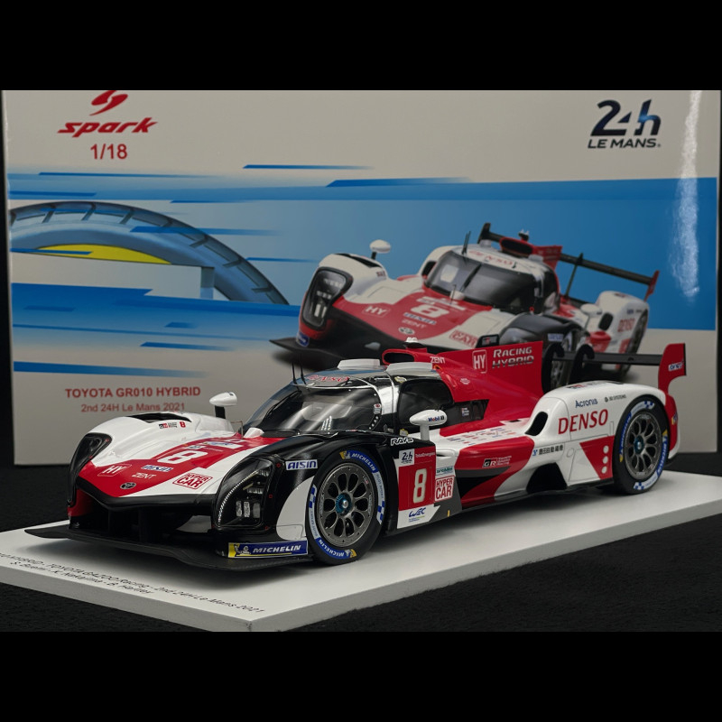 Miniature Spark 1:18 Toyota GR010 N°8 – Vainqueur Le Mans 2021 – Buemi/Nakajima