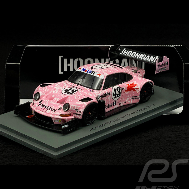 Ken Block Porsche 911 Hoonipigasus n° 43 Pikes Peak 2022 Hoonigan 1/43 Spark S7789