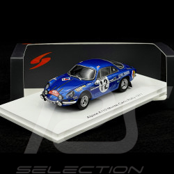 Alpine A110 n° 12 Rallye Monte Carlo 1971 1/43 Spark S6106