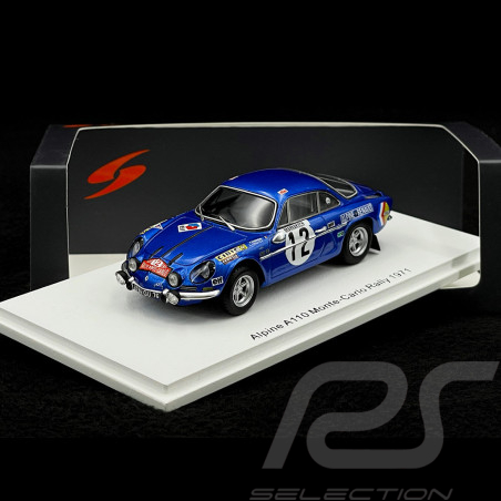 Alpine A110 n° 12 Rallye Monte Carlo 1971 1/43 Spark S6106