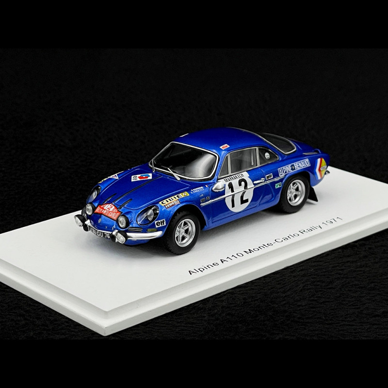 Figurine Alpine A110 1/43 – Rallye Oviedo 1971 – Provence Moulage (occasion, Sous Boîte)