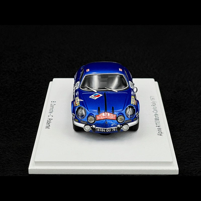 ALPINE A110 1600S 29° RALLYE MONTE CARLO 1971 JEAN-PIERRE NICOLAS SPARK S6108