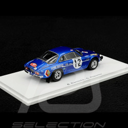 Alpine A110 n° 12 Rallye Monte Carlo 1971 1/43 Spark S6106