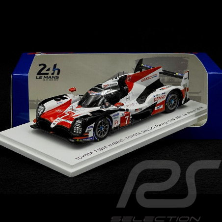 Toyota TS050 Hybrid n° 7 2. 24h Le Mans 2018 1/43 Spark S7006