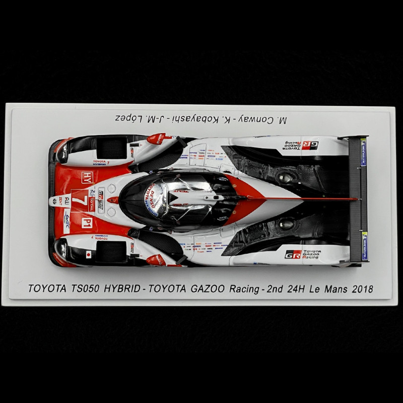 SPARK-MODEL 18S426 Scale 1/18 | TOYOTA TS050 HYBRID TEAM TOYOTA GAZOO RACING N 7 2nd 24h LE MANS