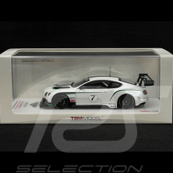 Bentley Continental GT3 Goodwood Festival of Speed 2013 Blanc / Noir 1/43 True Scale TSM144314