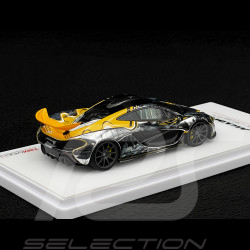 McLaren P1 Art Car by Sticker City 2014 Blanc / Noir / Orange 1/43 True Scale TSM164350