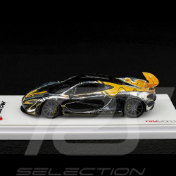 McLaren P1 Art Car by Sticker City 2014 Blanc / Noir / Orange 1/43 True Scale TSM164350