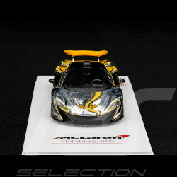 McLaren P1 Art Car by Sticker City 2014 Blanc / Noir / Orange 1/43 True Scale TSM164350