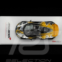 McLaren P1 Art Car by Sticker City 2014 Blanc / Noir / Orange 1/43 True Scale TSM164350