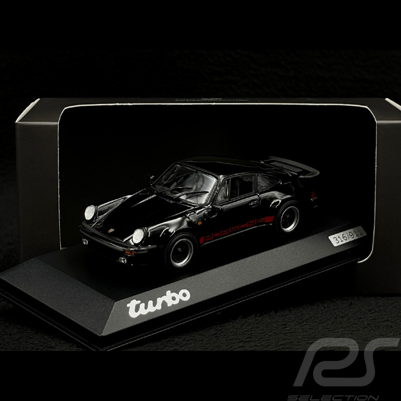 Porsche 911 Turbo Typ 930 1974 50. Jahrestag Schwarz 1/43 Minichamps WAP0202200S930