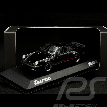 Porsche 911 Turbo Typ 930 1974 50. Jahrestag Schwarz 1/43 Minichamps WAP0202200S930