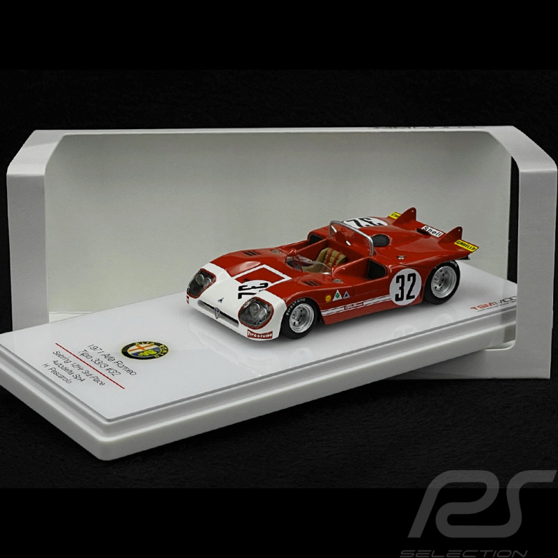 Alfa Romeo Tipo 33 /3 N° 32 3ème 12h Sebring 1971 Autodelta 1/43 Truescale TSM144310