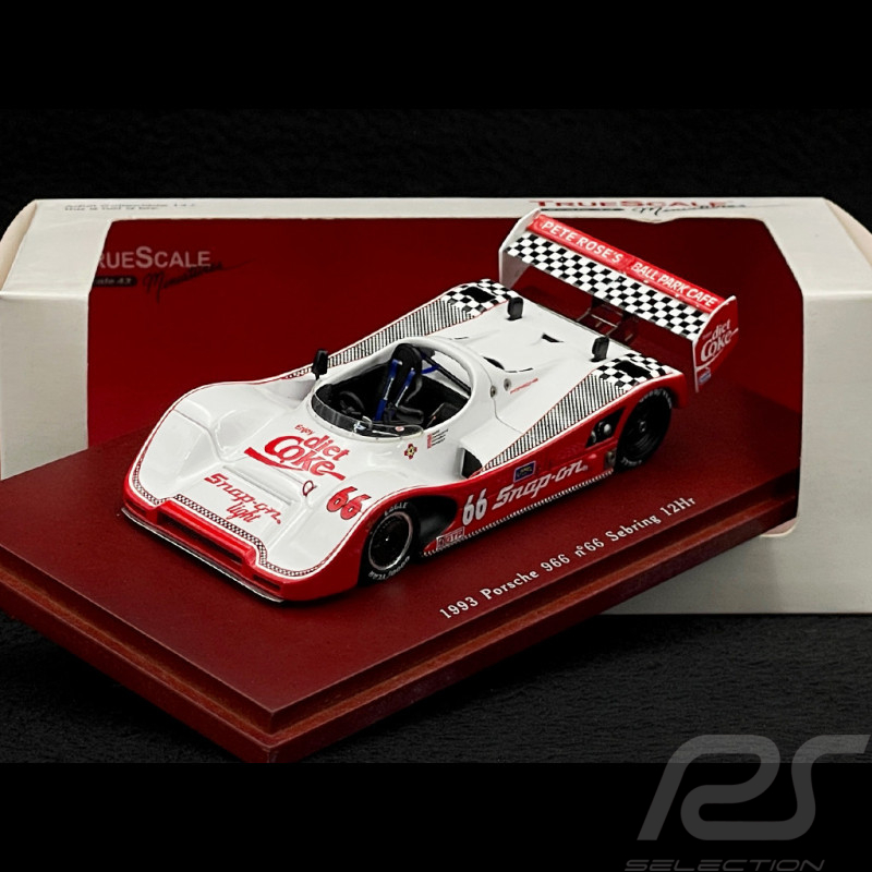 Porsche 966 Sebring 1993 n°66 Gunnar 1/43 TrueScale TSM114303