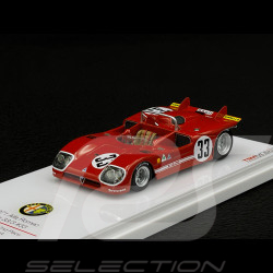 Alfa Romeo Tipo 33/3 n° 33 2ème Sebring 1971 1/43 TrueScale TSM144311