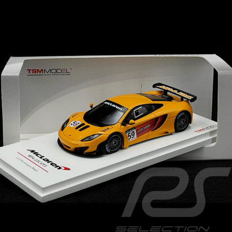 McLaren MP4-12C GT3 n°59 Press Edition 2011 Orange Papaye 1/43 TSM Models TSM114358