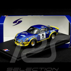 Alpine A110 Turbo n° 9 Vainqueur Critérium des Cévennes 1972 1/43 Spark SF228