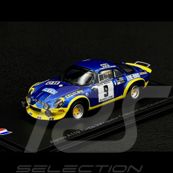 Alpine A110 Turbo n° 9 Vainqueur Critérium des Cévennes 1972 1/43 Spark SF228