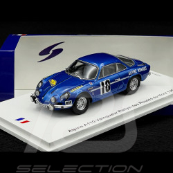 Alpine A110 n°10 Winner Rallye des Routes du Nord 1969 1/43 Spark SF231