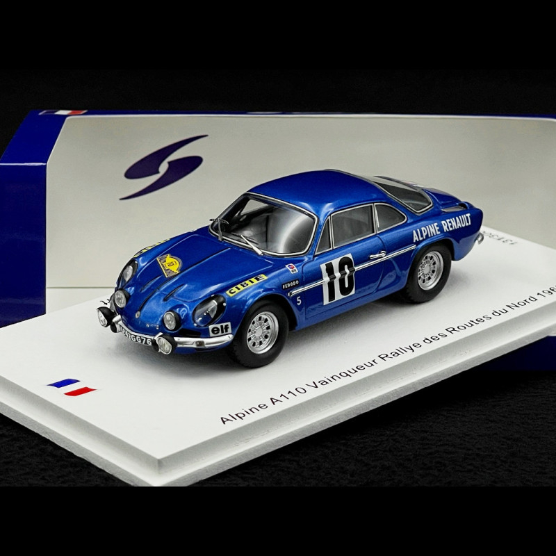Alpine A110 No.10 Vainqueur Rallye des Routes du Nord 1969 Jea Spark 1