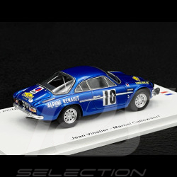 Alpine A110 n°10 Winner Rallye des Routes du Nord 1969 1/43 Spark SF231