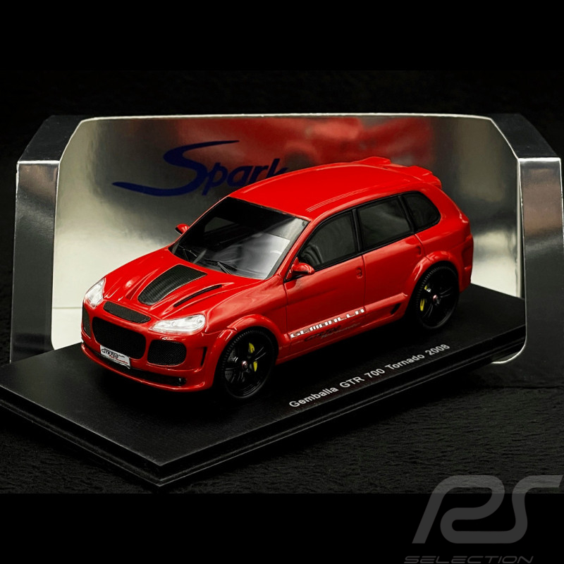 Porsche Gemballa GTR 700 Tornado 2008 red 1/43 Spark S0733