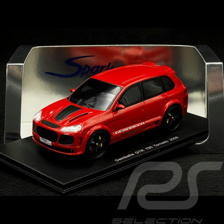 Porsche Gemballa GTR 700 Tornado 2008 red 1/43 Spark S0733