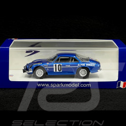 Alpine A110 n°10 Winner Rallye des Routes du Nord 1969 1/43 Spark SF231