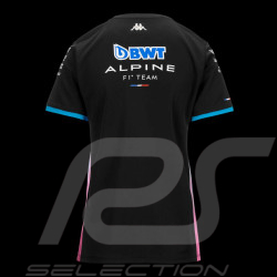 Alpine T-shirt F1 Team BWT Gasly Doohan Adoliw Jersey Black / Blue / Pink Kappa 381X8VW-A01 - Women