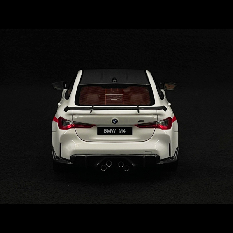 BMW M4 Performance 2021 Alpine White 1/18 Top Speed TS0350