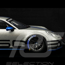 Porsche 911 GT3 Cup Type 992 2021 Argent GT / Bleu requin 1/12 Spark WAP0232730RGT3