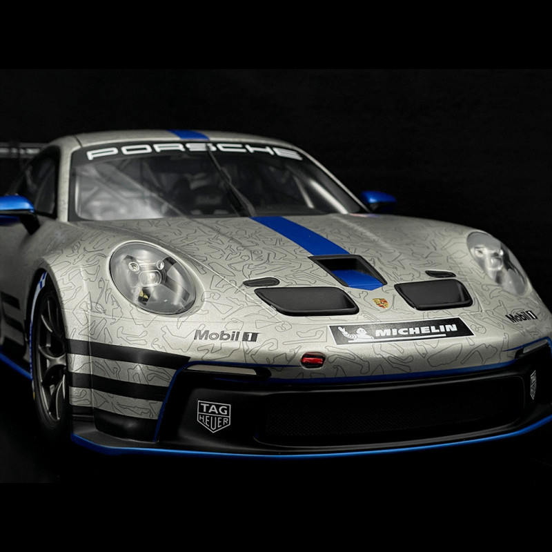 Porsche 911 GT3 Cup Type 992 2021 GT Silver / Shark Blue 1