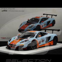 McLaren MP4-12C GT3 n° 69 Gulf Racing 24h Spa 2023 1/18 True Scale Models TSM141822R