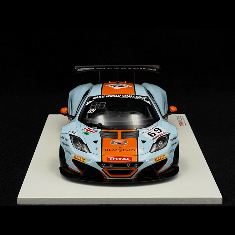 1:43 Truescale Mclaren Mp4-12C Gt3 #59 Orange 2011 Tsm114358 Diecast