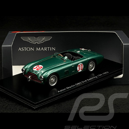 Aston Martin DB3 n° 30 2. 12h Sebring 1953 1/43 Spark S2448