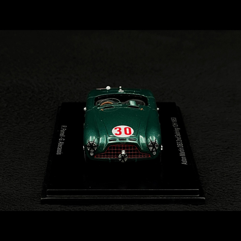 Voiture Miniature Spark Aston Martin DB - 12H Sebring 1953 N°30, échelle 1/43, Neuve